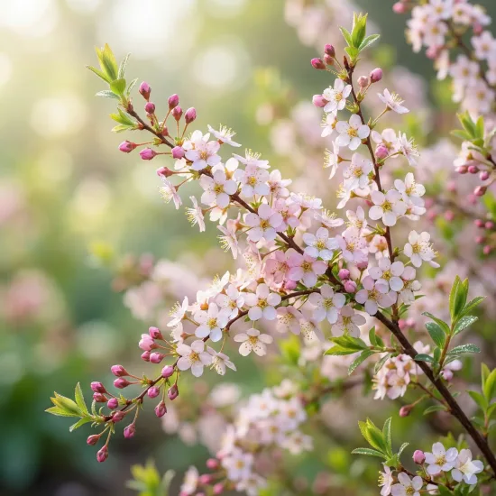 Spirée de printemps 'Fujino pink'