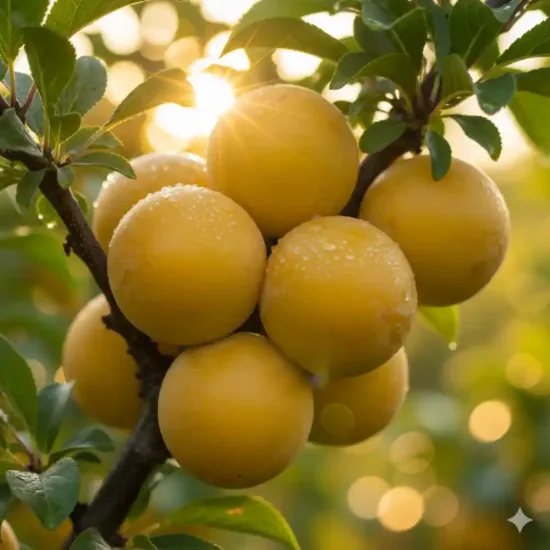 Prunier nain 'Reine gold'