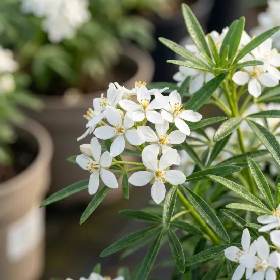 Oranger du mexique 'White dazzler'