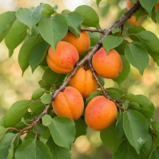 Abricotier 'Rouge tardif delbard'