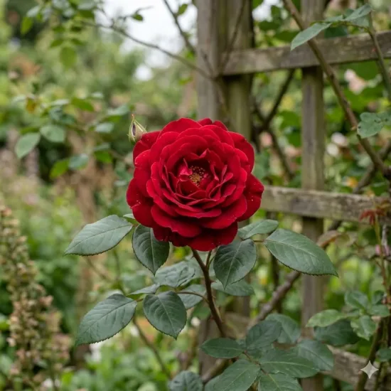 Rosier 'Red folies '
