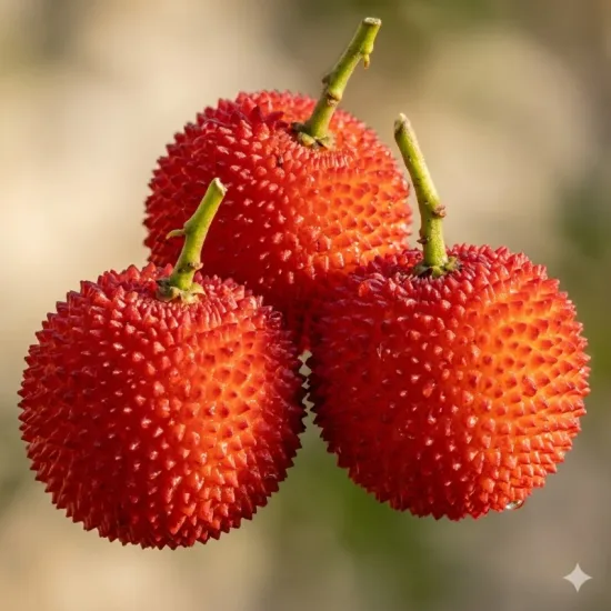 Arbousier. arbre aux fraises 'Compacta'