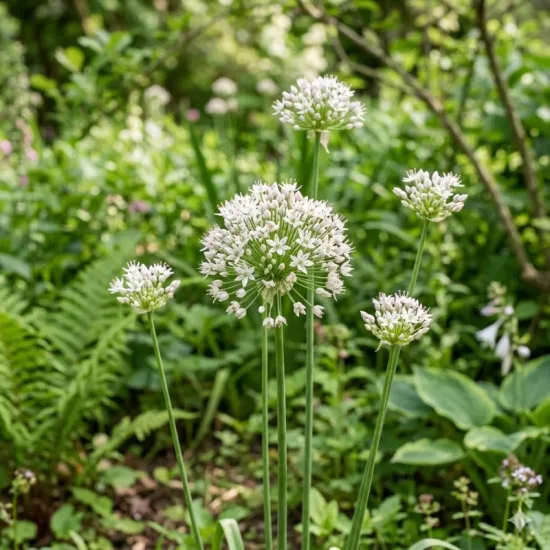 Ail d'ornement blanc 'Graceful'
