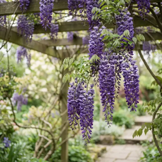 Glycine de chine 'Black dragon'