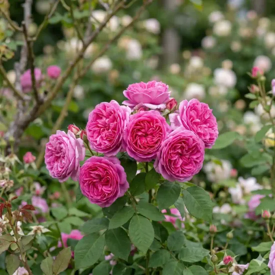 Rosier 'Comte de chambord'