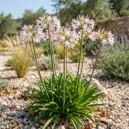 Agapanthe hybride 'Blush pink'