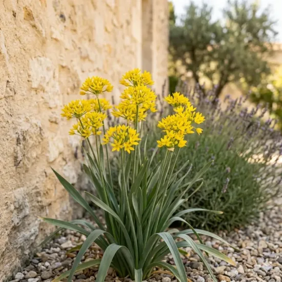 Ail d'ornement doré