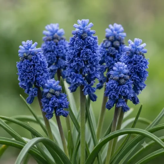 Jacinthe à grappes 'Double blue spike '