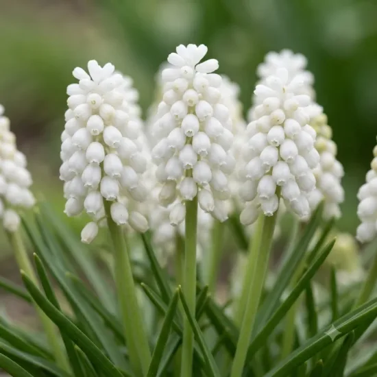 Muscari d'aucher  'White magic '
