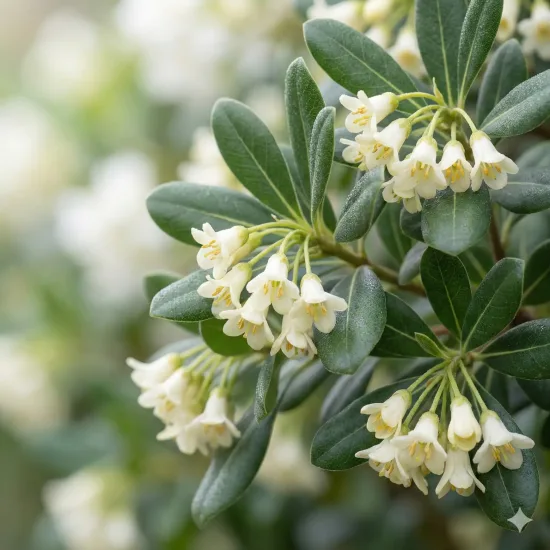 Pittosporum de chine 'Neige du ventoux'
