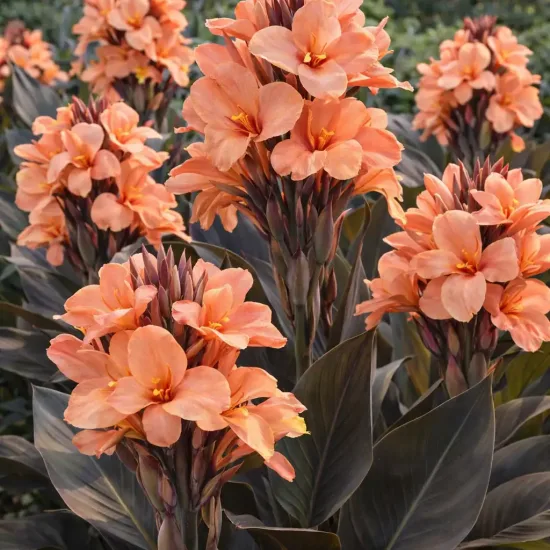 Canna 'Bronze peach'