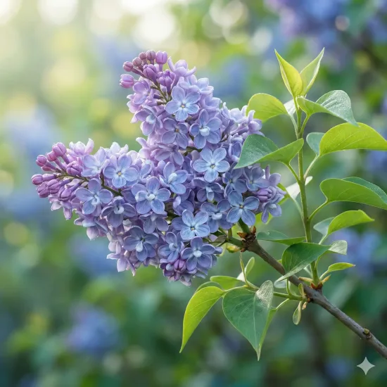 Lilas commun 'Pres grevy bleu'