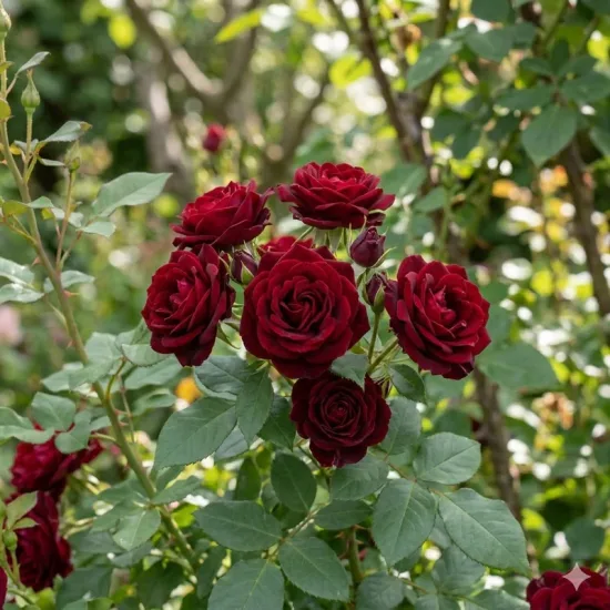 Rosier 'Baby baccara '