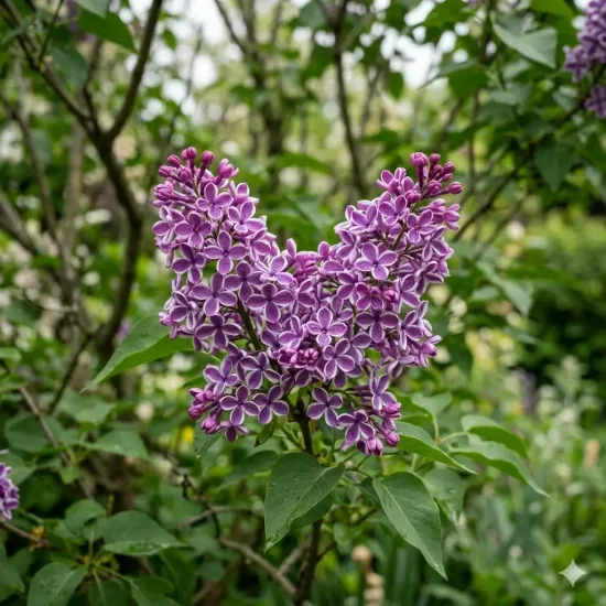 Lilas commun 'Sensation violet'