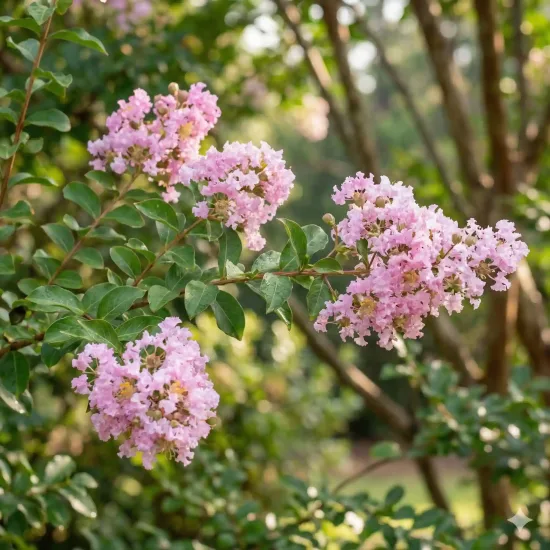 Lilas des indes 'Rose clair'