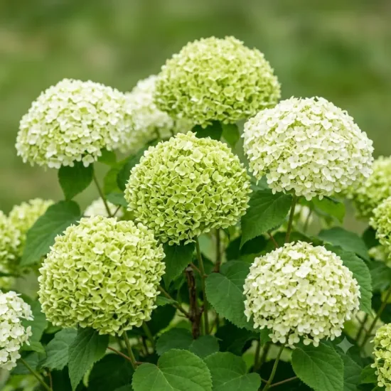 Hortensia de virginie 'Lime rickey'