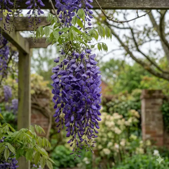 Glycine de chine 'Bleu'