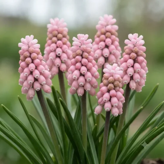 Jacinthe à grappes 'Pink sunrise '