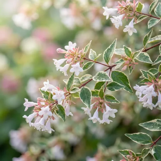 Abelia à grandes fleurs Sparking silver