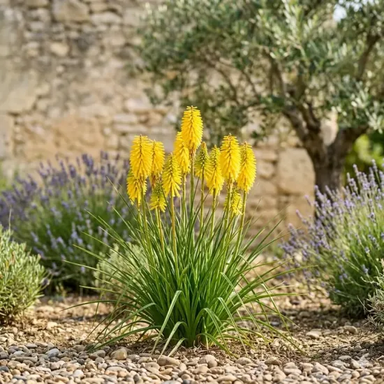 Kniphofia 'Pocco yellow'