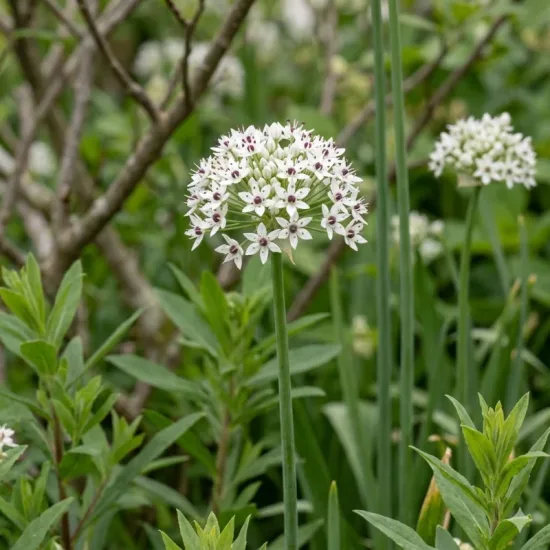 Ail d'ornement 'Silver spring'