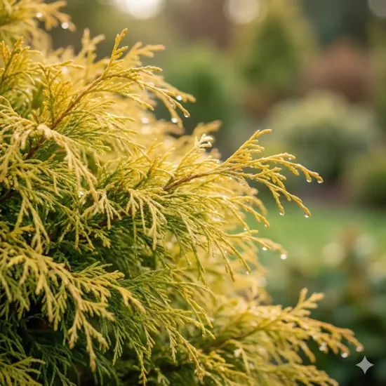 Cyprès sawara 'Sungold'